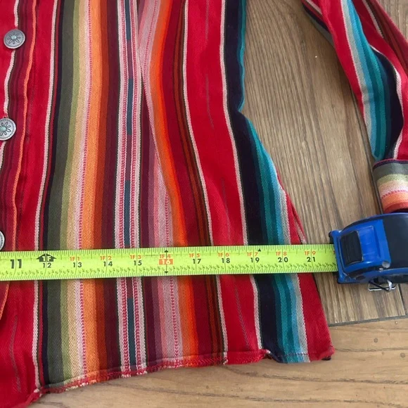 Silverado Western wear womens button-down Concho buttons made in the USA 100% - Picture 9 of 12